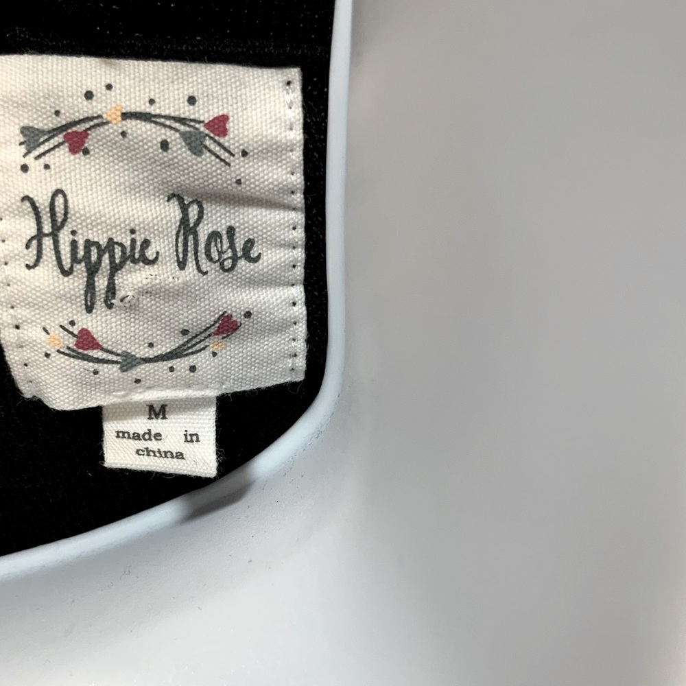 Hippie Rose Women’s Black Cable Knit Sweater - Picture 3 of 5